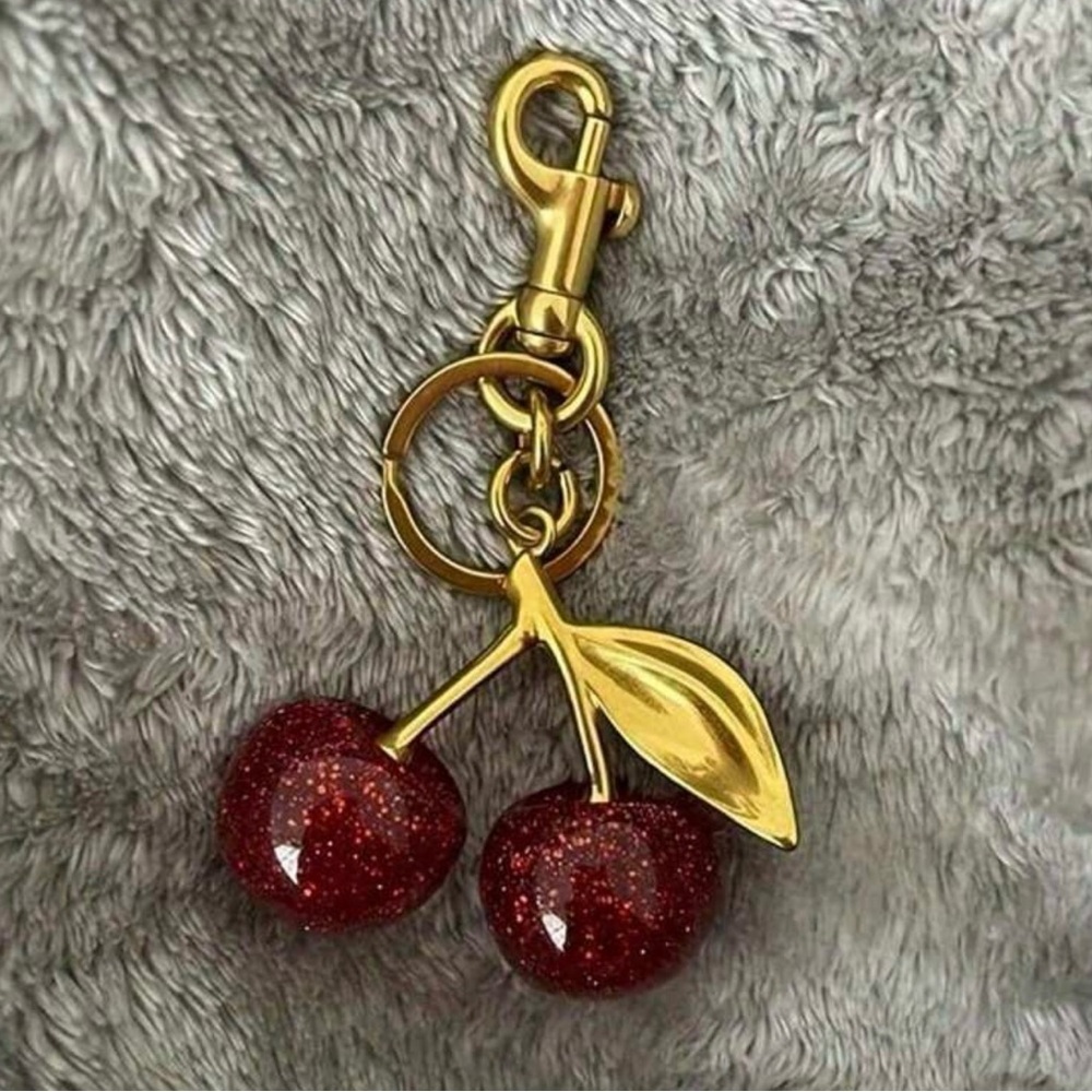 Cherry bag pendant
